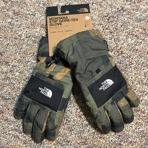 North Face Montana Camo Gloves